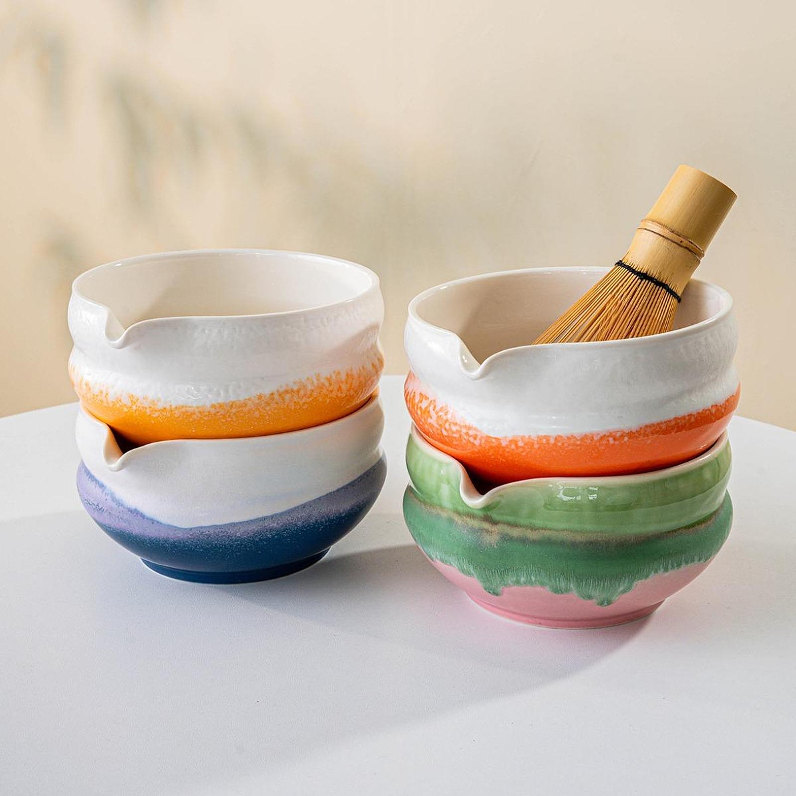 Tigela de cerâmica matcha com  - Matcha Bowl Chawan avaliação e preço