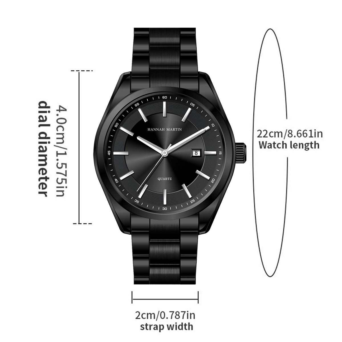 Relógio Masculino Marca Hannah - Japanese Lifestyle Brand avaliação e preço