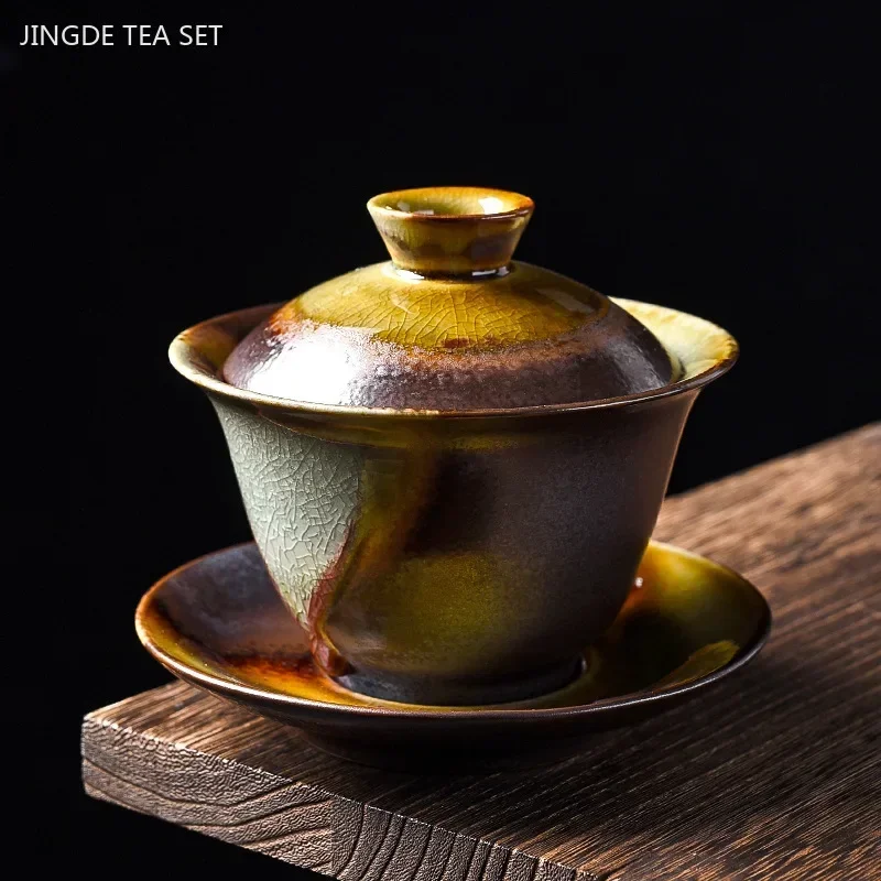 Forno de madeira mudou cerâmic - Matcha Bowl Chawan avaliação e preço
