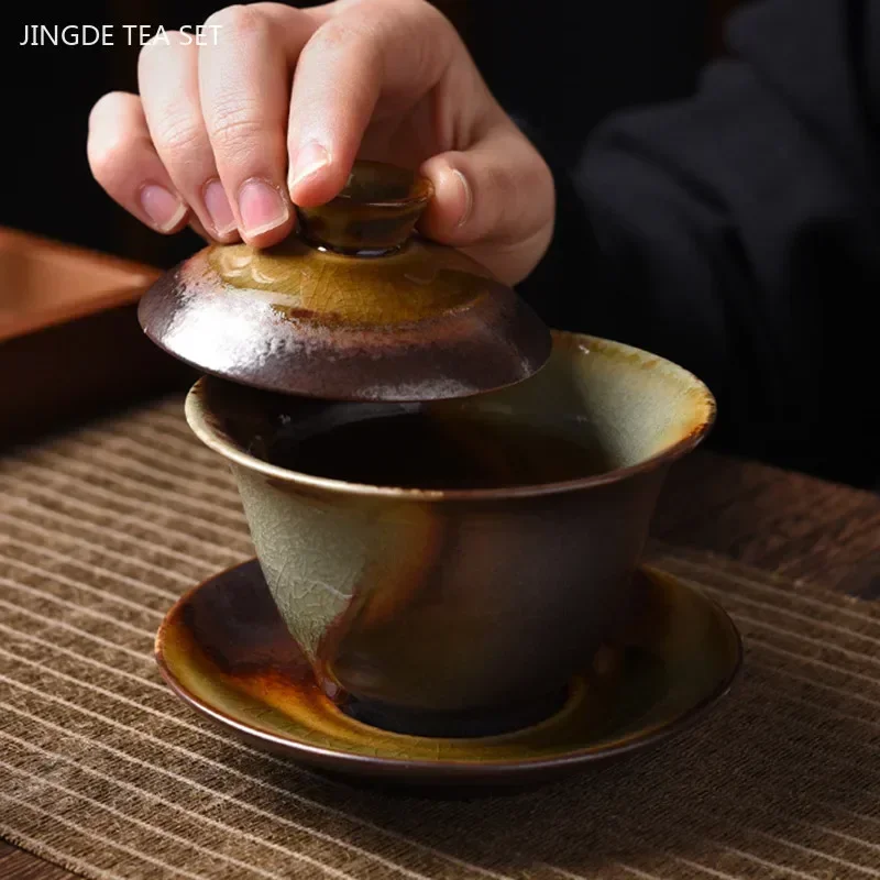 Forno de madeira mudou cerâmic - Matcha Bowl Chawan avaliação e preço