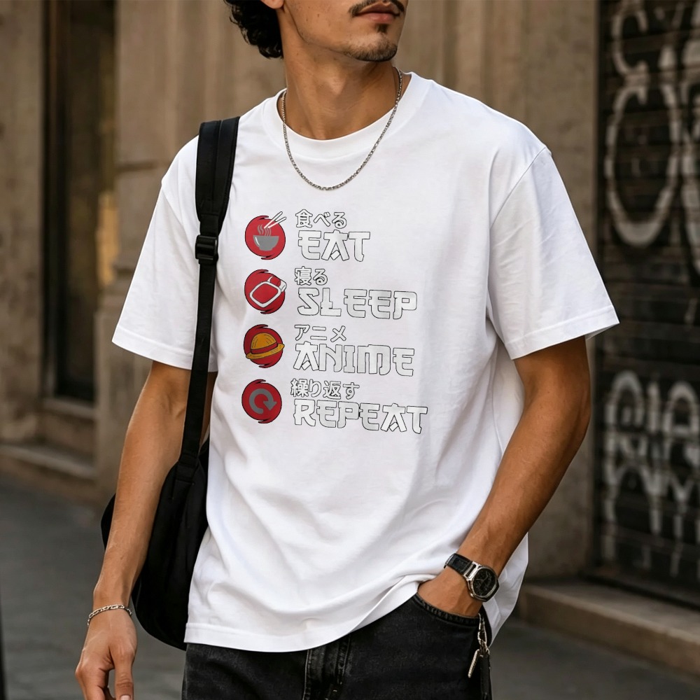 Camiseta Masculina de Algodão  - Japanese Lifestyle Anime avaliação e preço