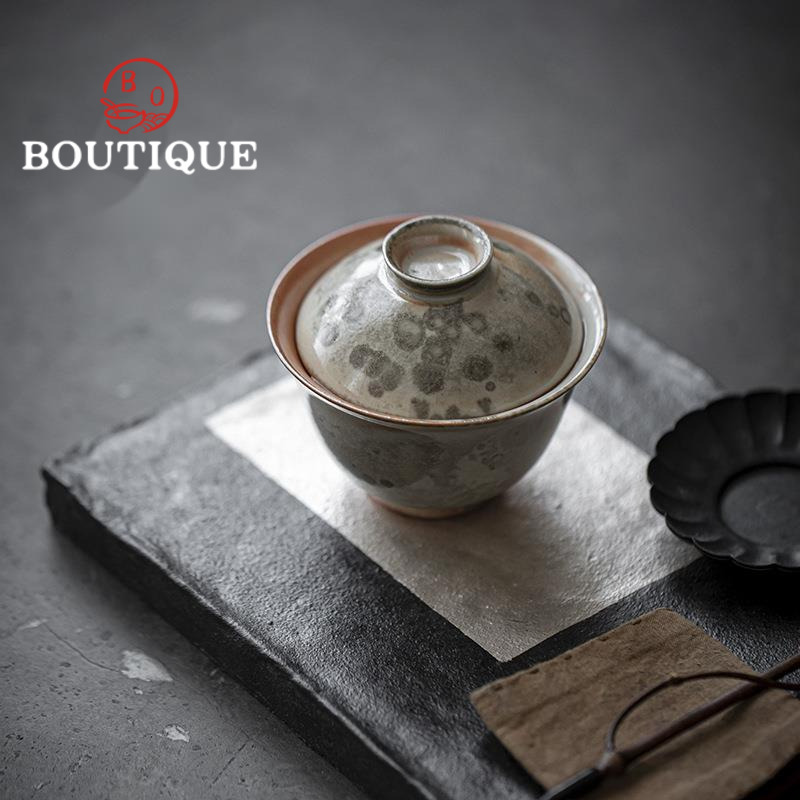 Retro Lenha Chá Brewing Cup, F - Matcha Bowl Chawan avaliação e preço